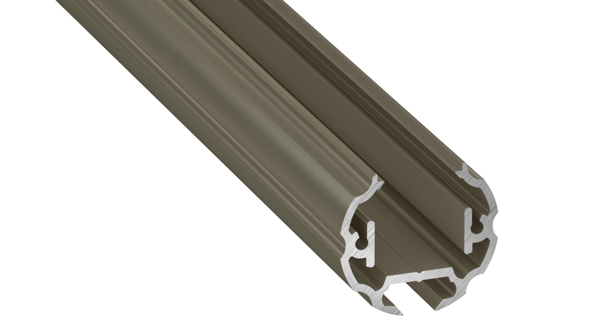 Profile Color: Cosmo  anodized inox