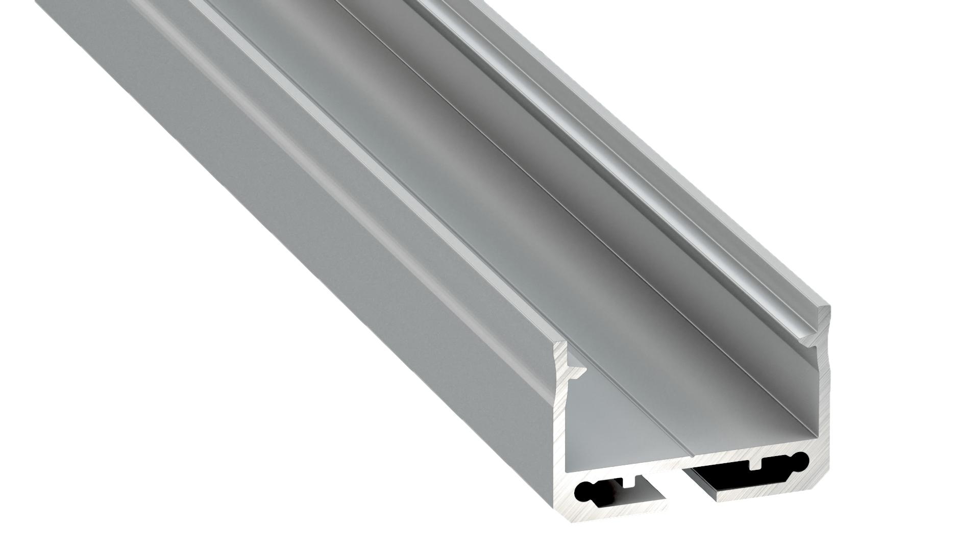 Profile Color: Sileda anodized silver