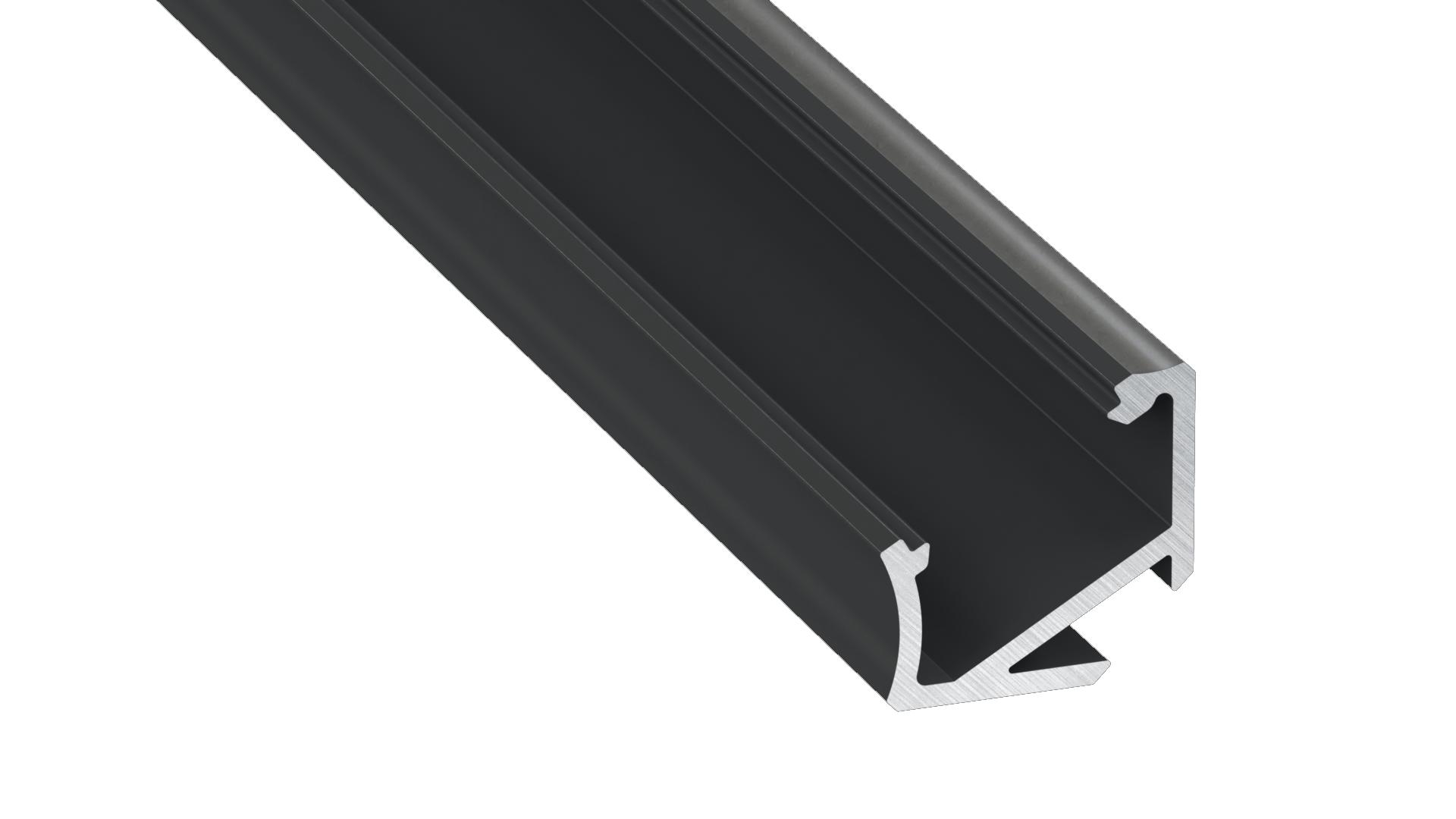 Profile Color: Type H anodized black