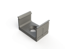 Monterings clips ledlist plast 9X16