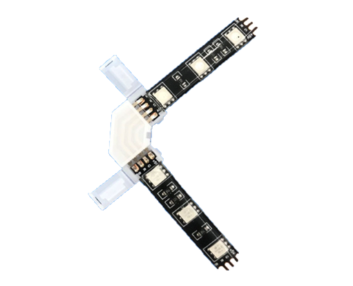 [034442] Corner Connector for RGB LED strip - 90 degrees - 10mm