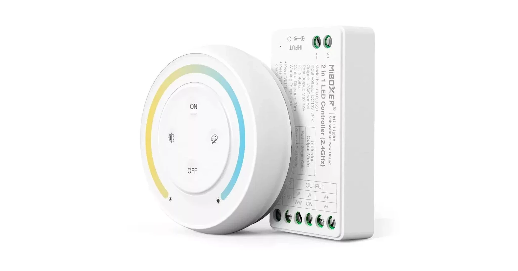 [184689] Mi-light FUT035SA+ Dual White LED Controller Kit (2.4GHz)