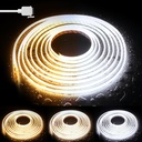 COB LED list CCT, 15W/m 24V IP65