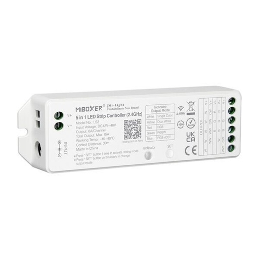 [184214] Mi-Light LS2 5-in-1 LED-nauhaohjain (2.4GHz DMX512)